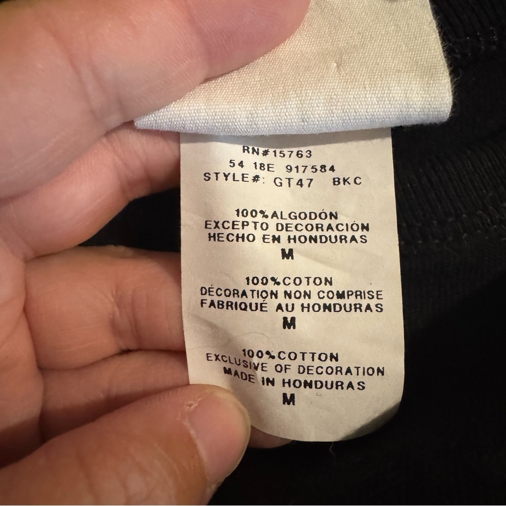 Champion Medium Black & Gold Shirt - Picture 3 of 3